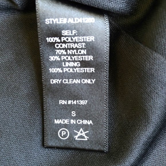 ASTR Black Racerback Lace Detail Sleeveless Dress - Picture 7 of 7